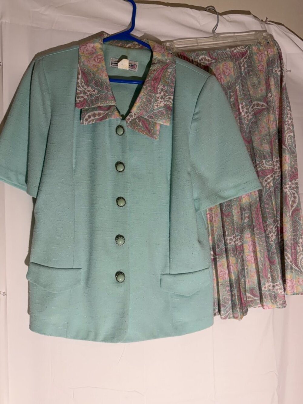 Pablo Collection Suit, Womens 2 piece, Top and Skirt